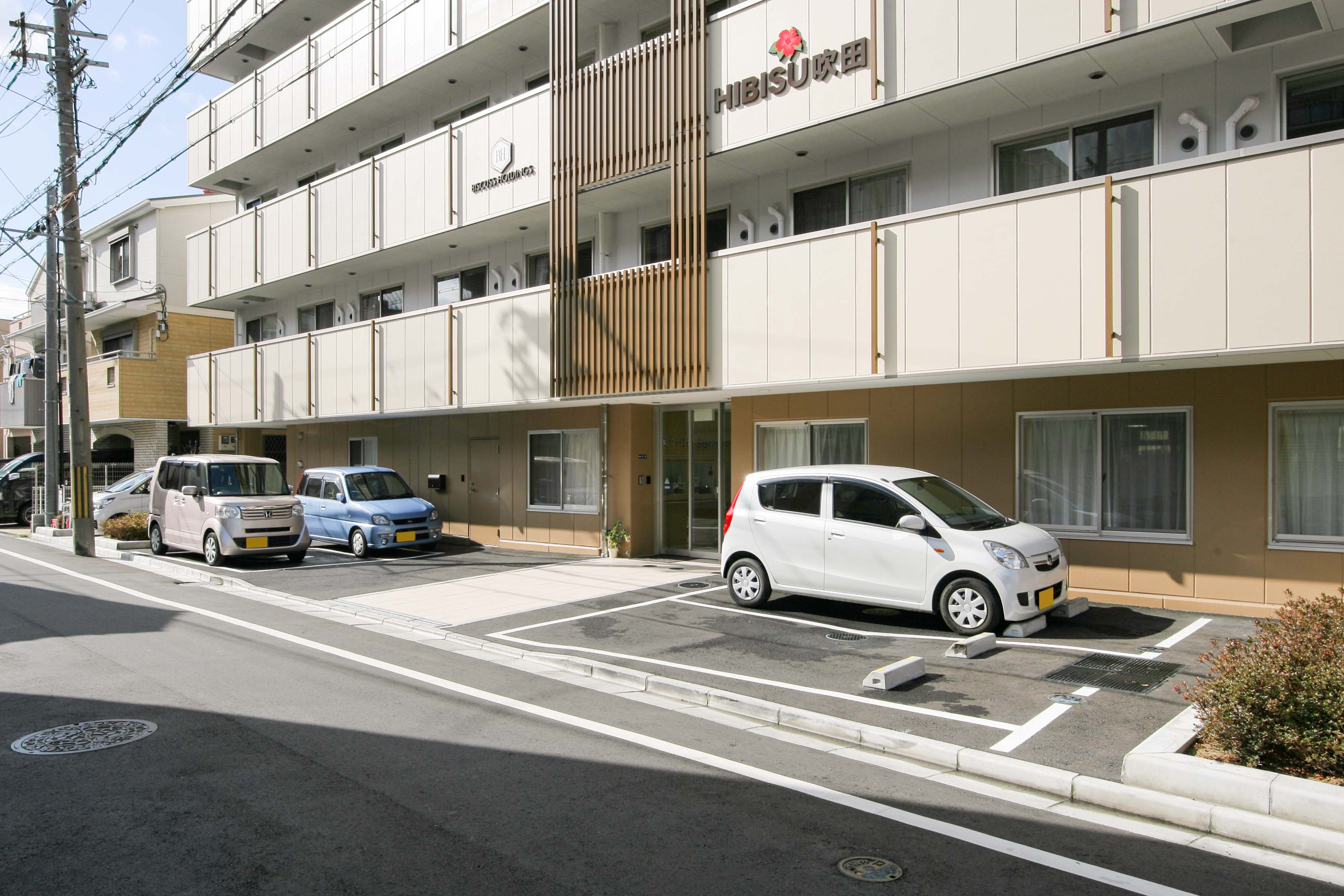HIBISU吹田の玄関