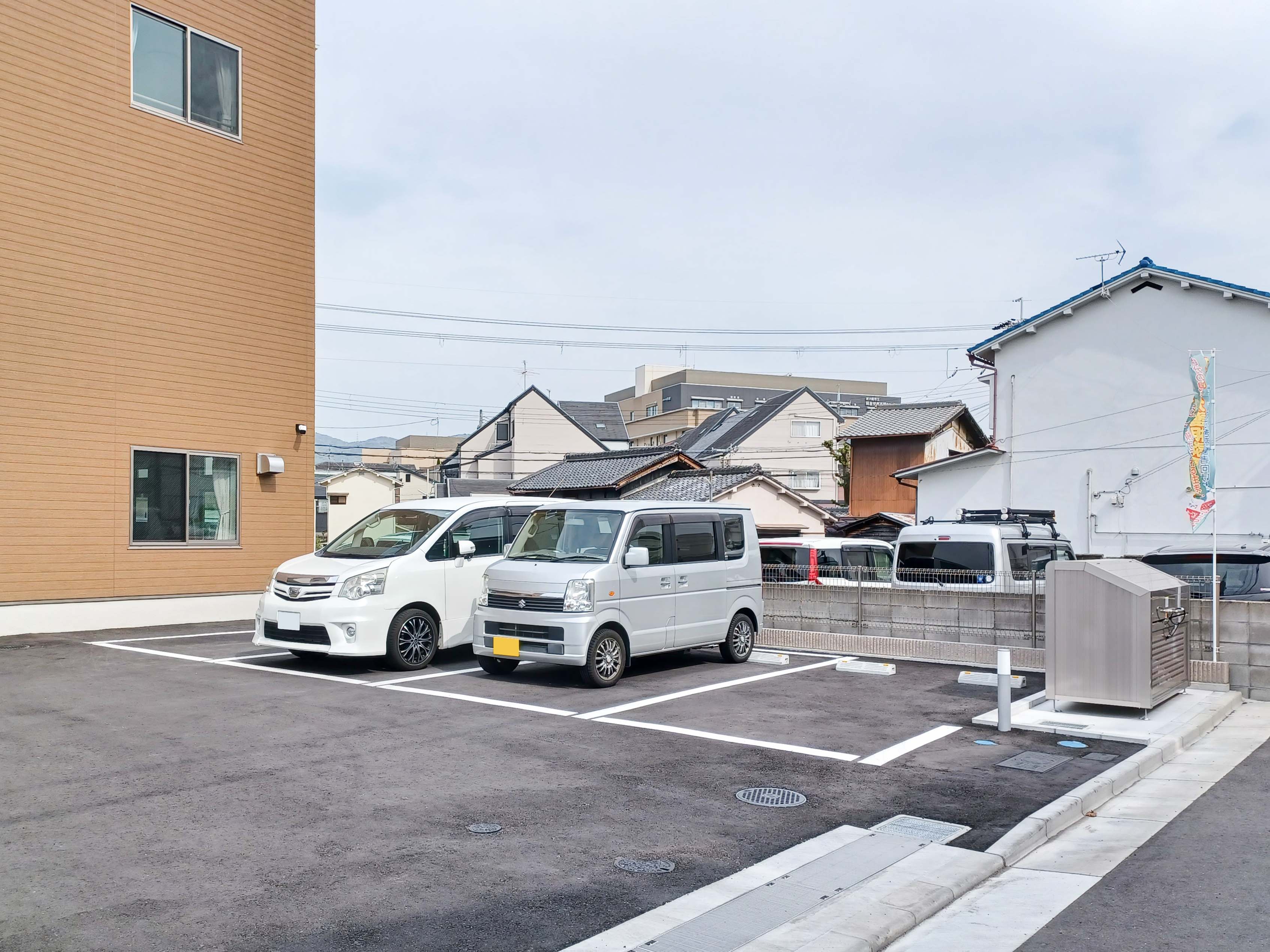 藍花荒本の共用トイレ