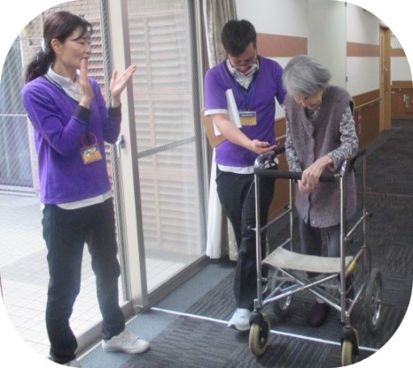 【リハビリ特化型ナーシングホーム】せいりょう平野喜連の玄関