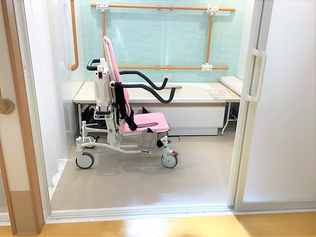 すこやか倶楽部もりぐちの共用トイレ