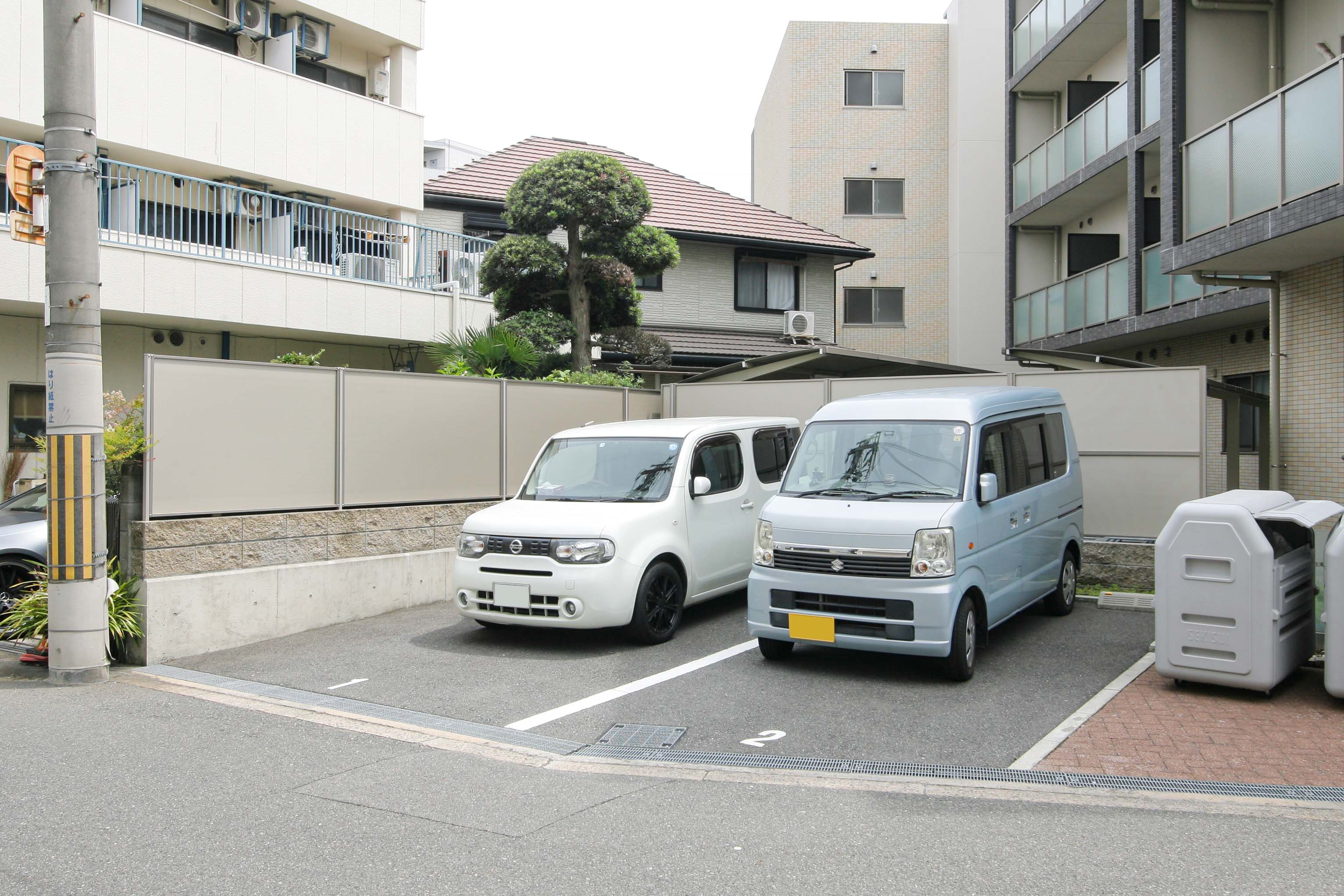 そんぽの家S上新庄東の玄関
