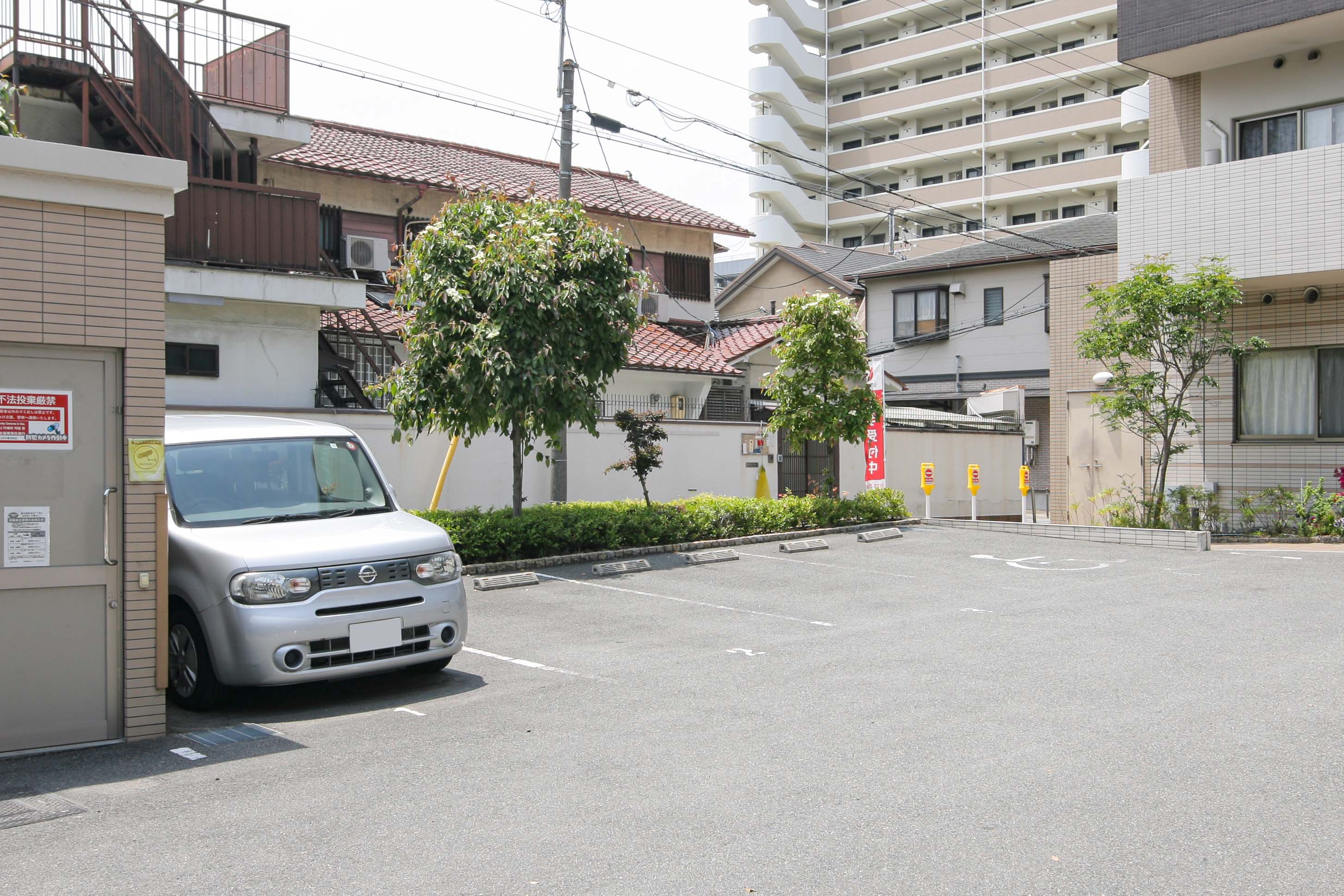 そんぽの家S田辺の駐車場完備