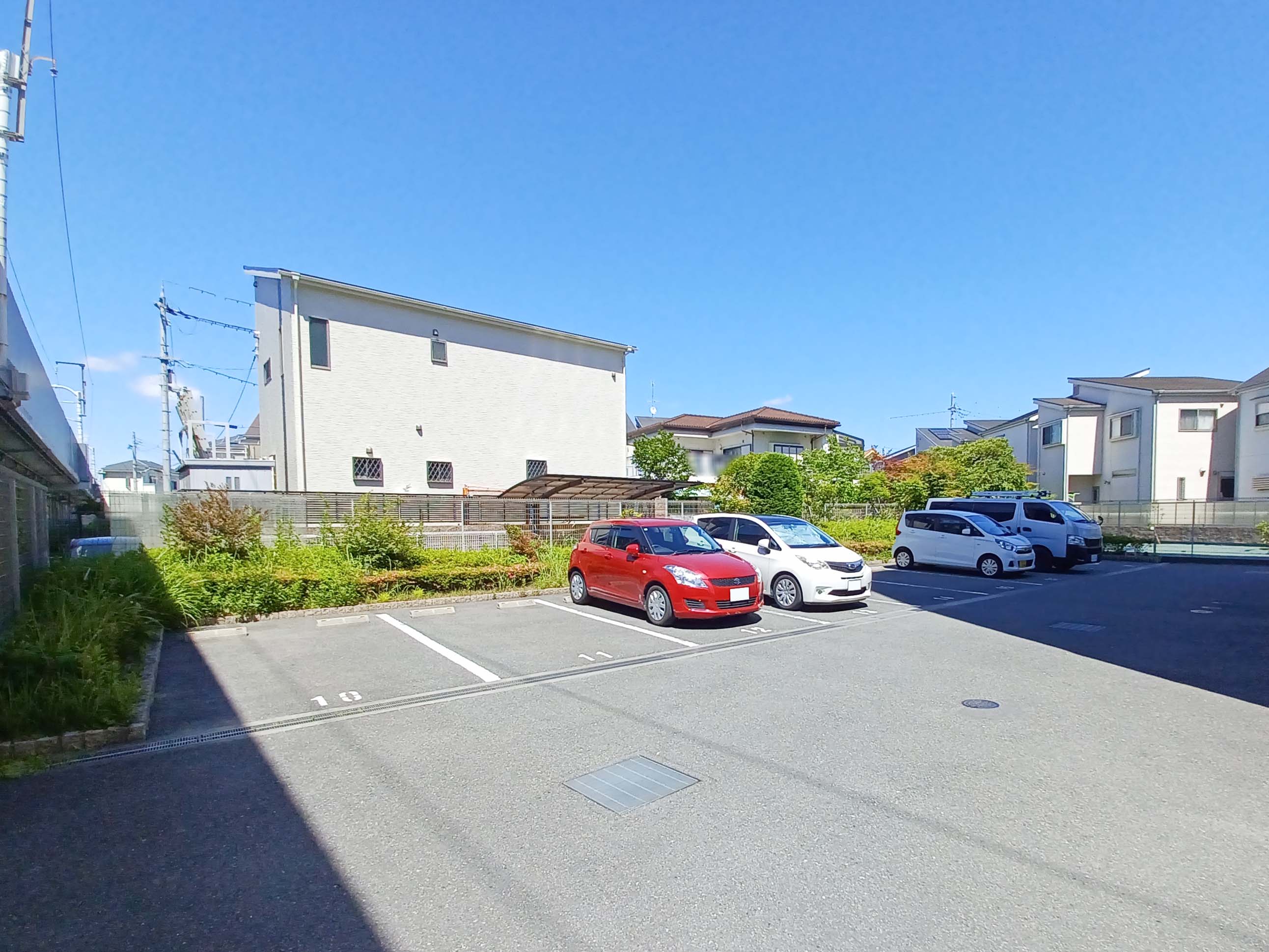 そんぽの家S高槻南の玄関