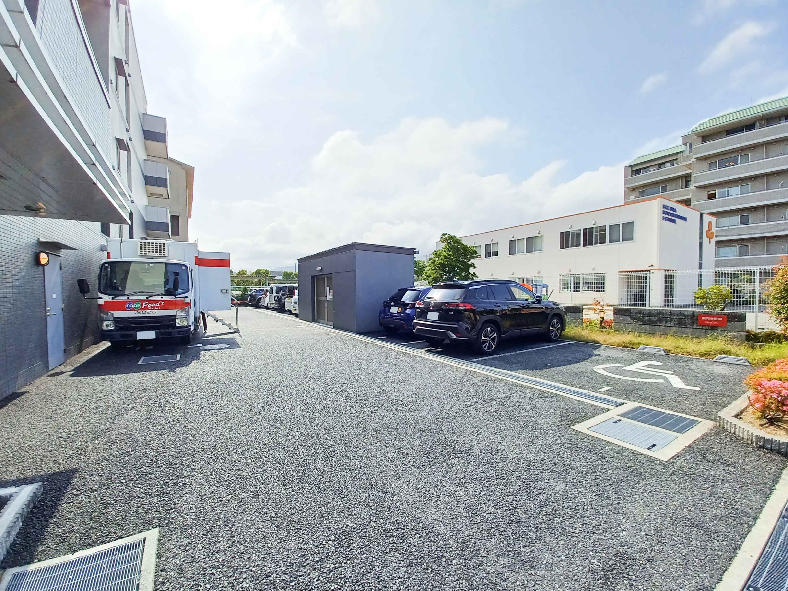 そんぽの家S夙川香櫨園の駐車場完備