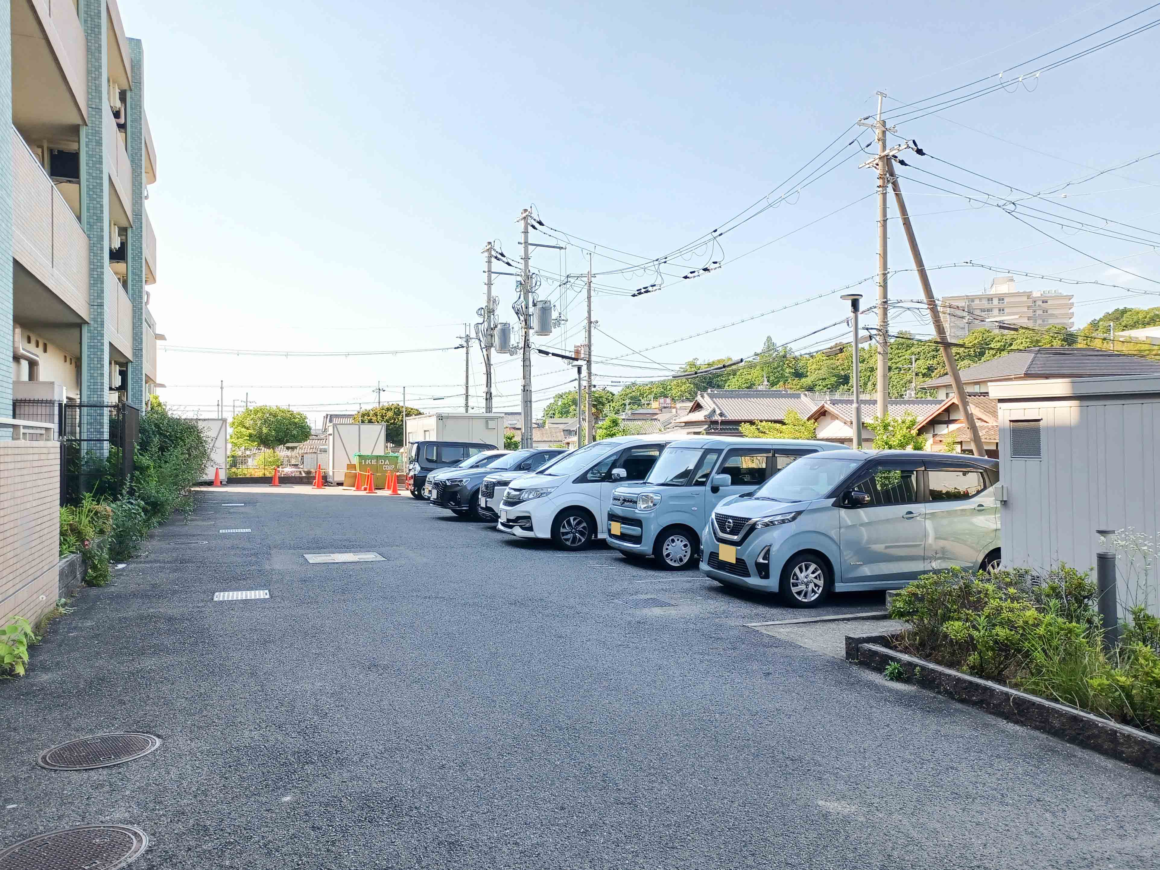 そんぽの家泉北の駐車場完備