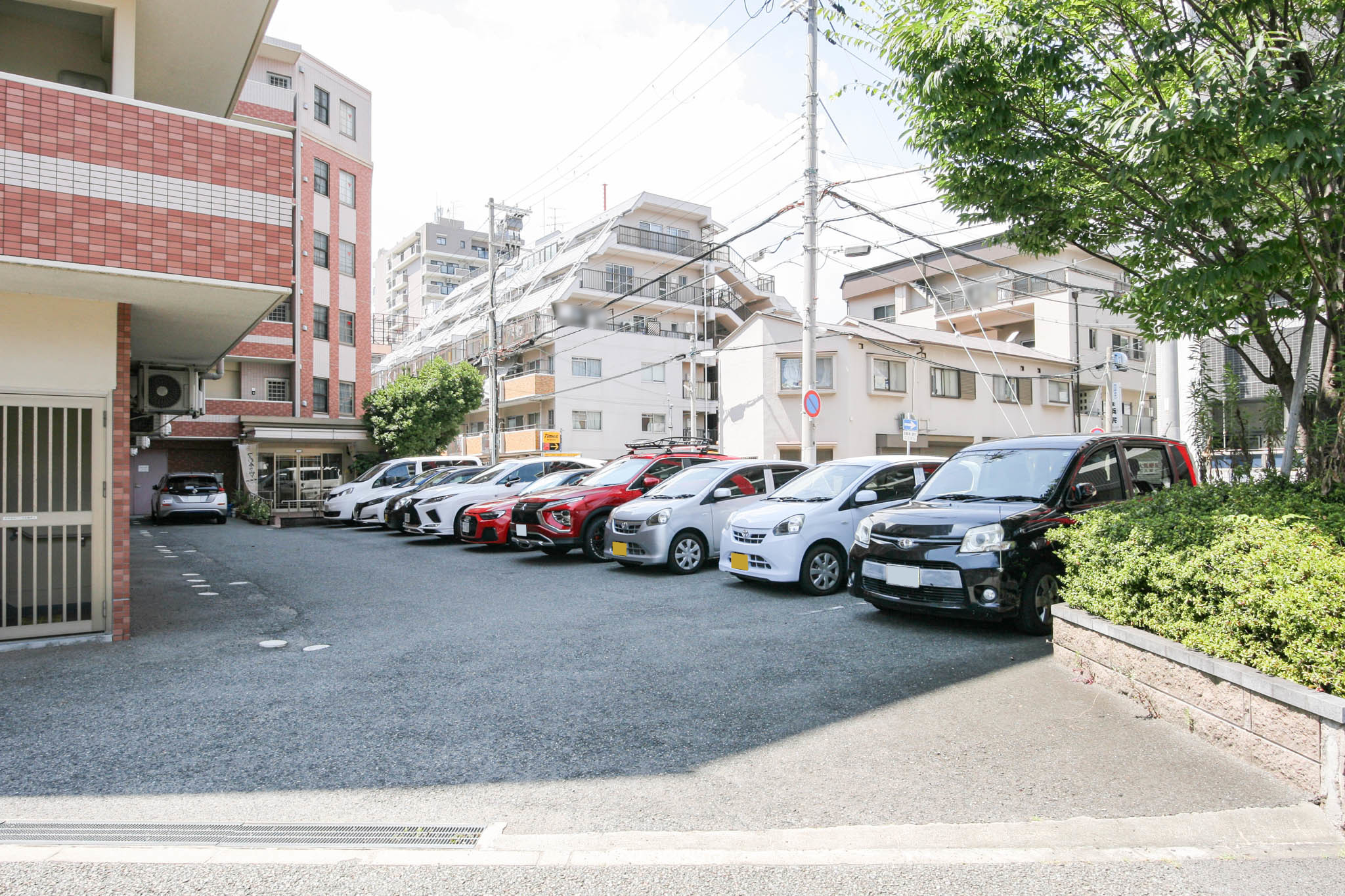 そんぽの家兵庫柳原の駐車場完備