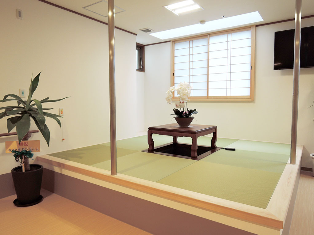 青蓮荘の居室