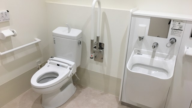 ハーモニー羽曳野の共用トイレ
