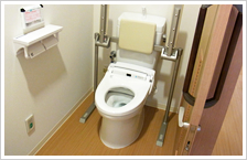 そうせい松島の共用トイレ