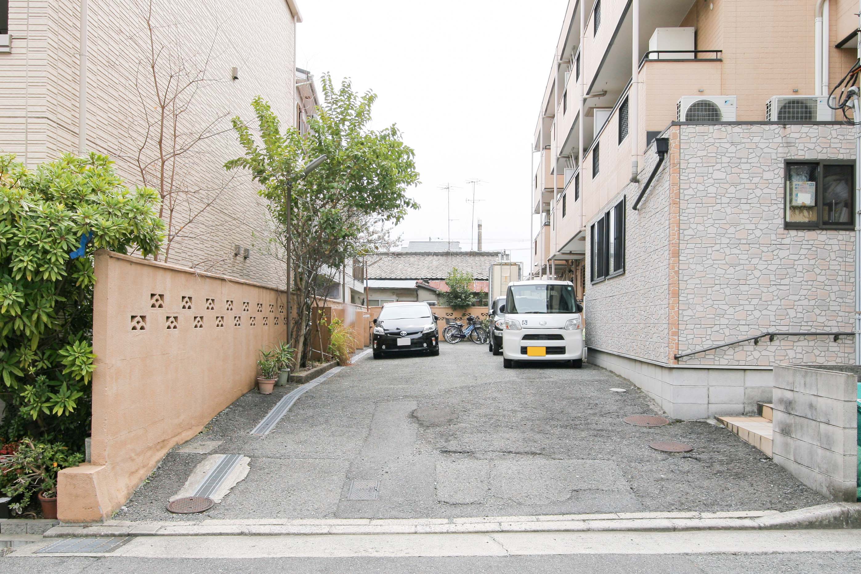エクリア浜田の玄関