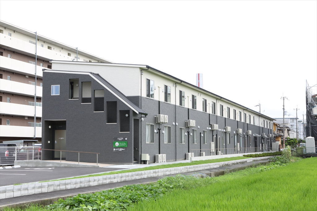 建物内に小規模多機能型居宅介護を併設。