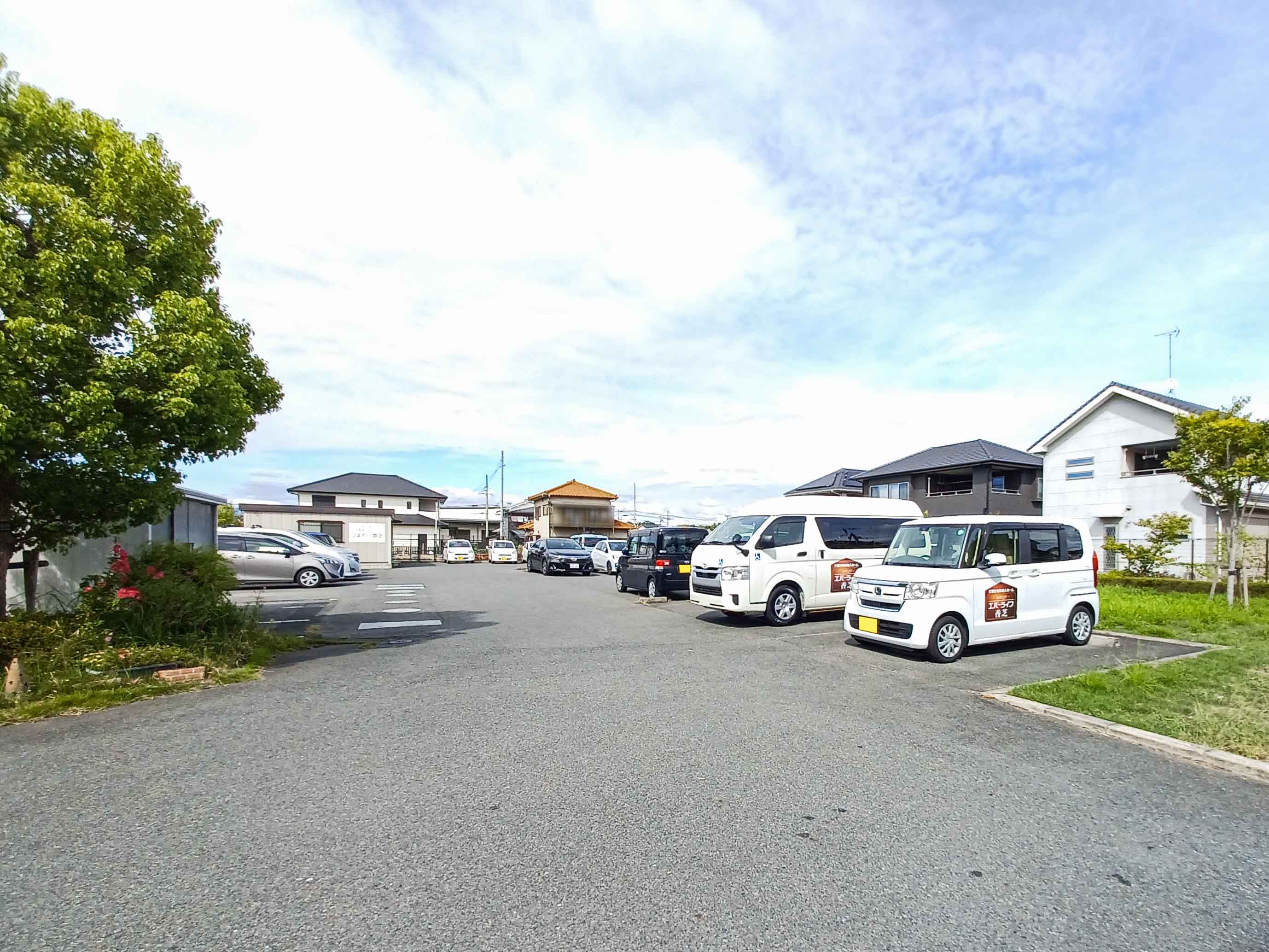 エバーライフ香芝の玄関