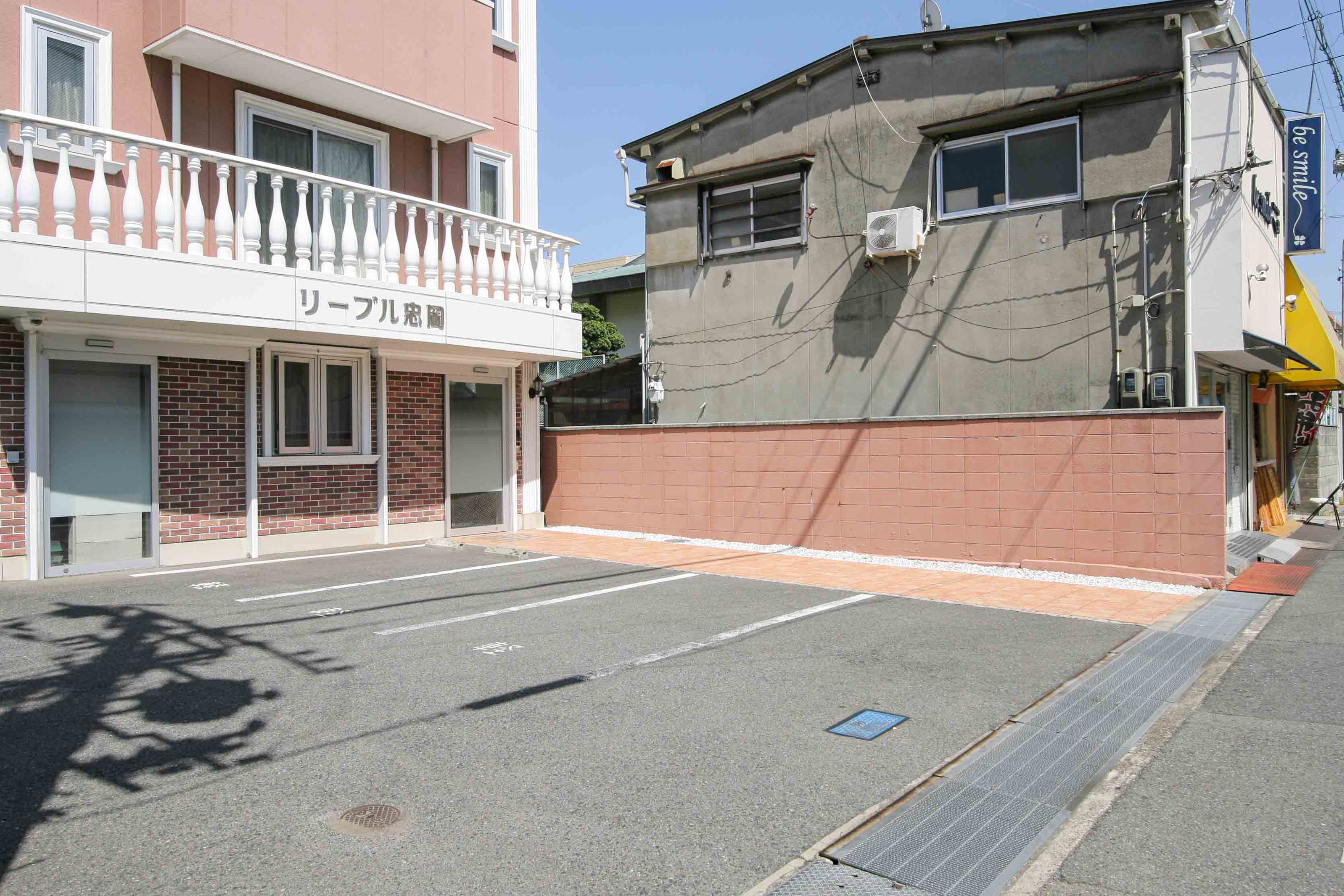 リーブル忠岡の玄関