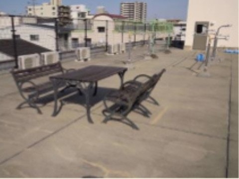 旭陽ハウスの共用トイレ