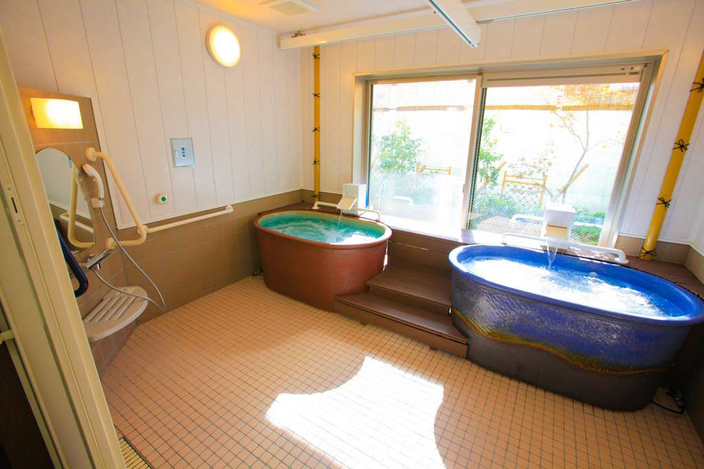 サービス付き高齢者向け住宅 健樂舎の大浴場