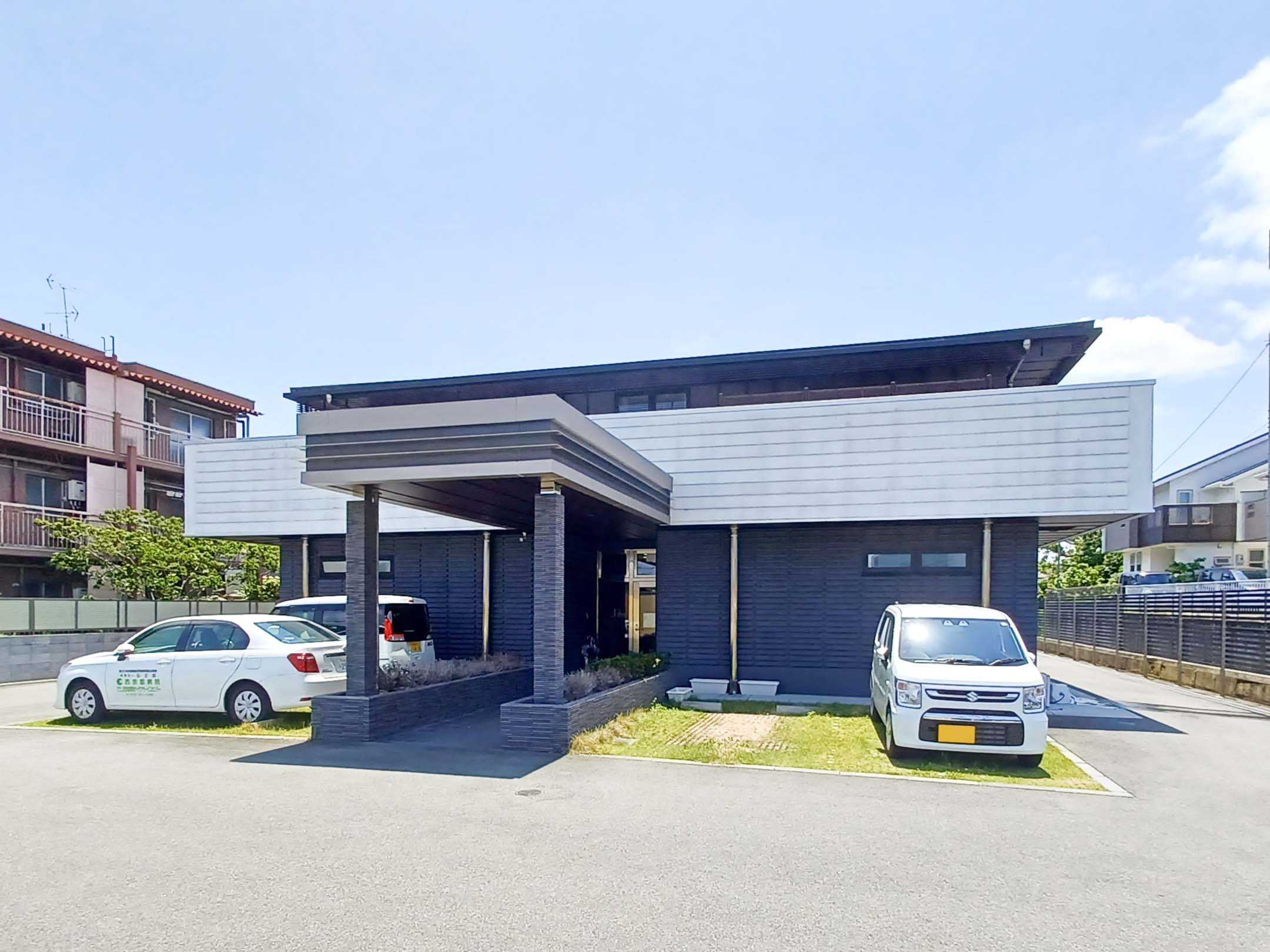 桂寿の郷の玄関