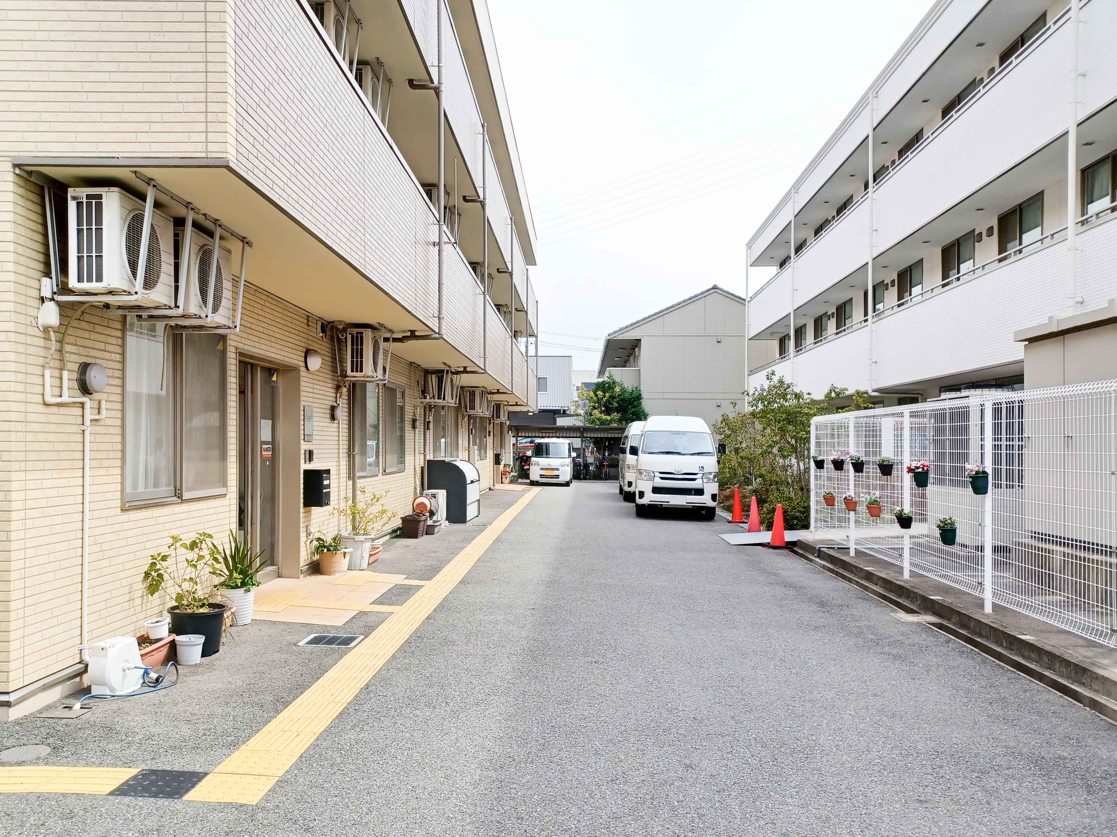 介護付き有料老人ホーム ラウレートの駐車場完備
