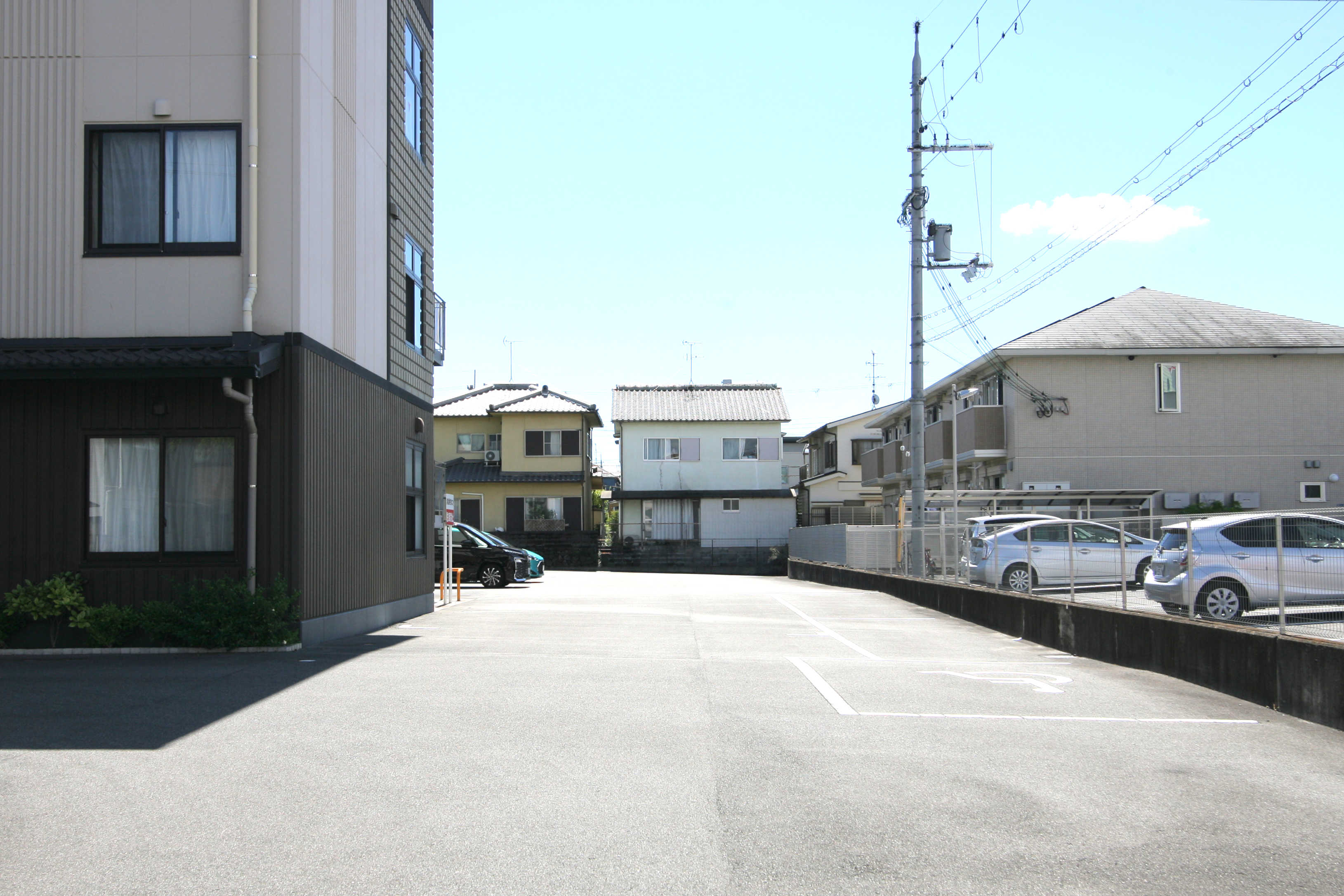 ハートランド奈良の駐車場完備