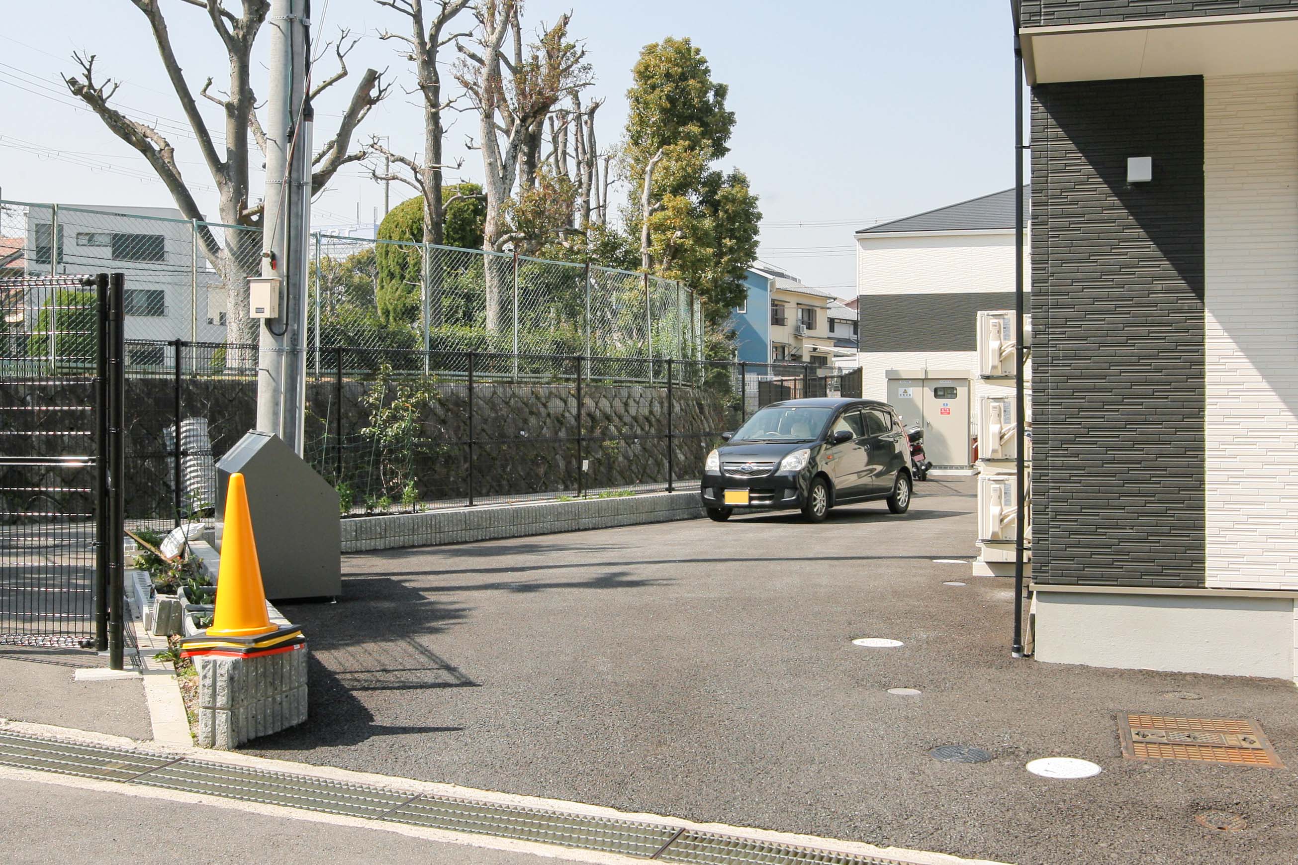 リーベ茨木の玄関