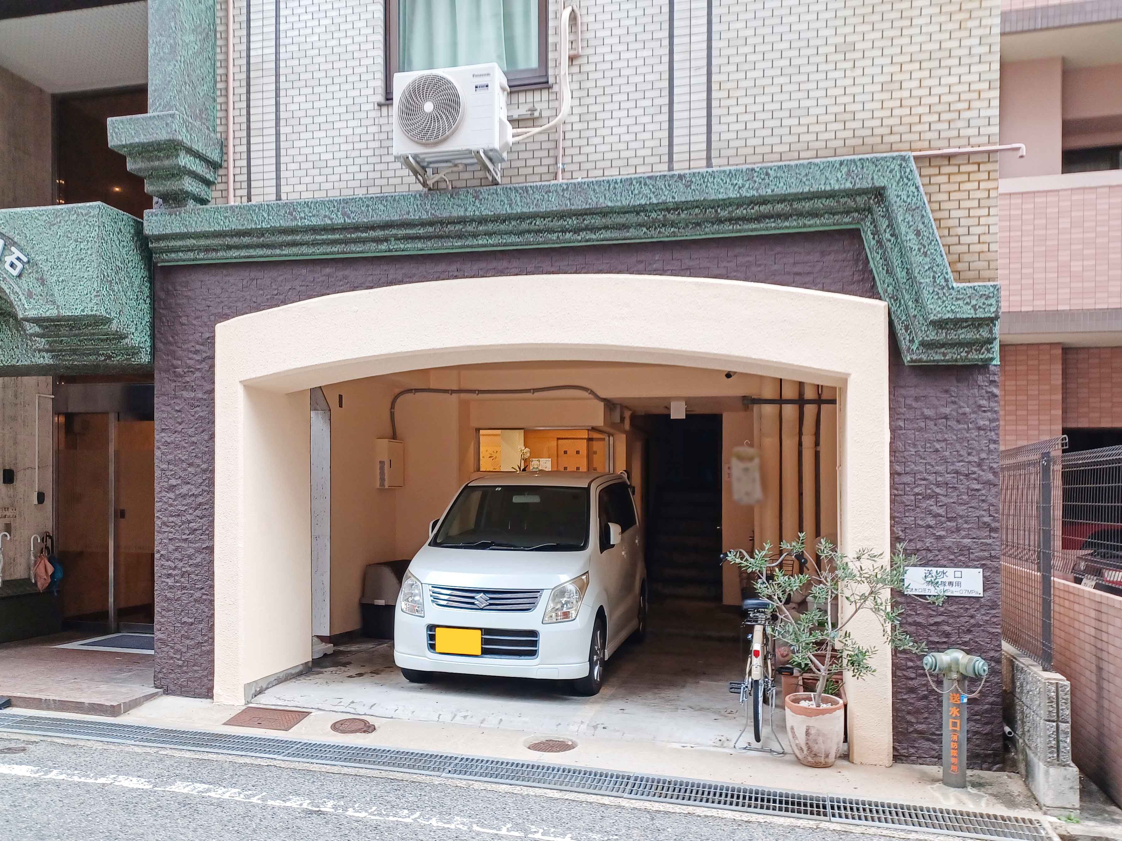 サエラ西明石の駐車場完備