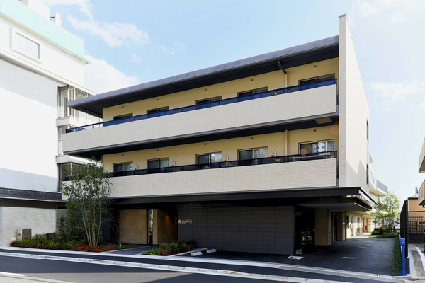 神戸・岡本の閑静な住宅街にある立地