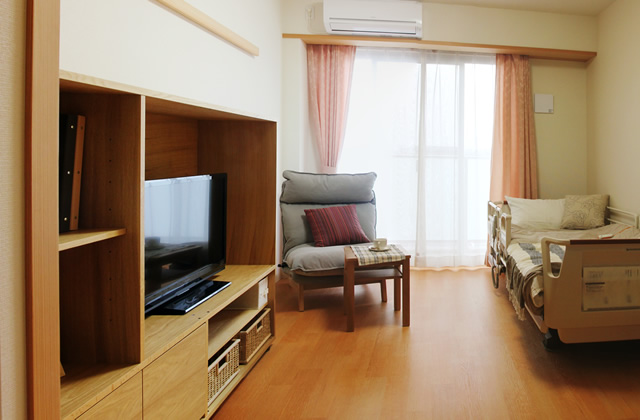 入居者様が穏やかに過ごせるように工夫を凝らした設計の建物です。