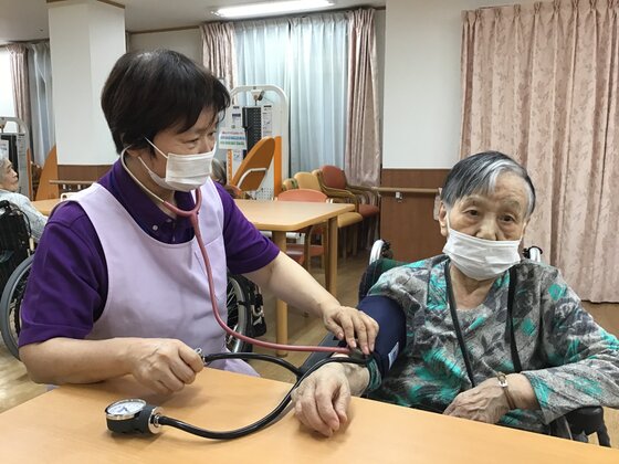 毎日9:00～18:00で看護職員が常勤しています