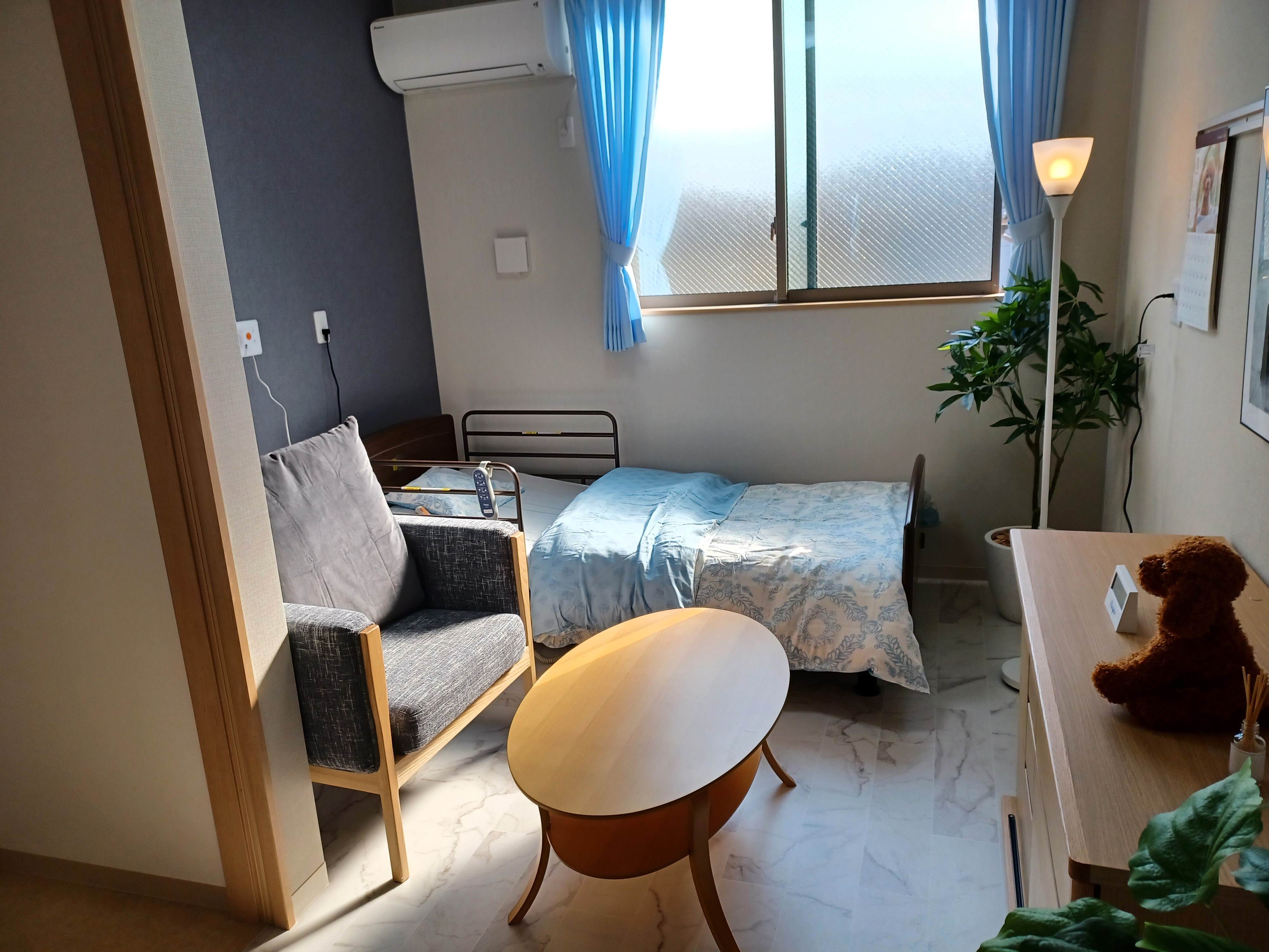 24時間介護士&看護師が常駐した安心・安全な施設！