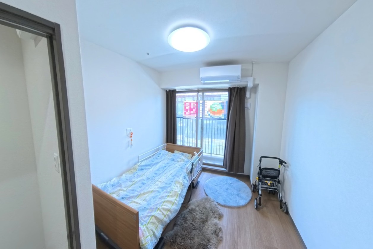 お部屋は全室個室。プライバシーの保たれた空間です。