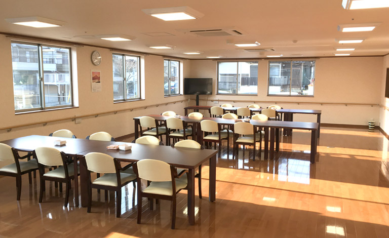 24時間364日介護士常駐の安心・安全な施設！