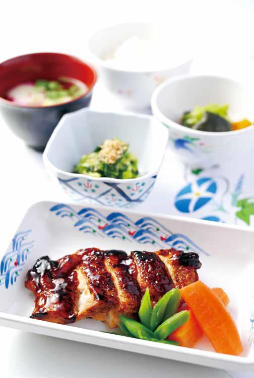 温かいものは温かく、冷たいものは冷たくを最優先に考えた食事。