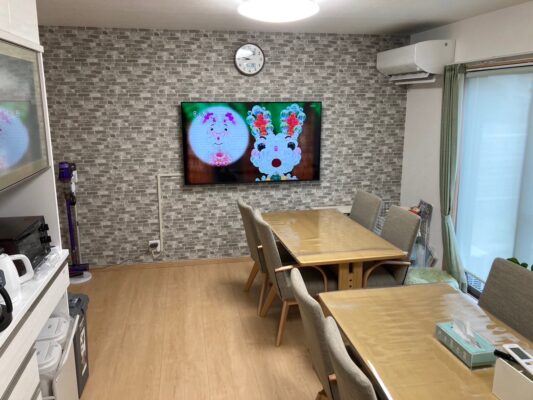 月に一度、レクリエーションやお出かけを行います。