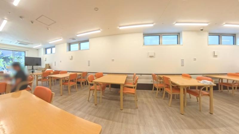 ヒビオ旭の食堂