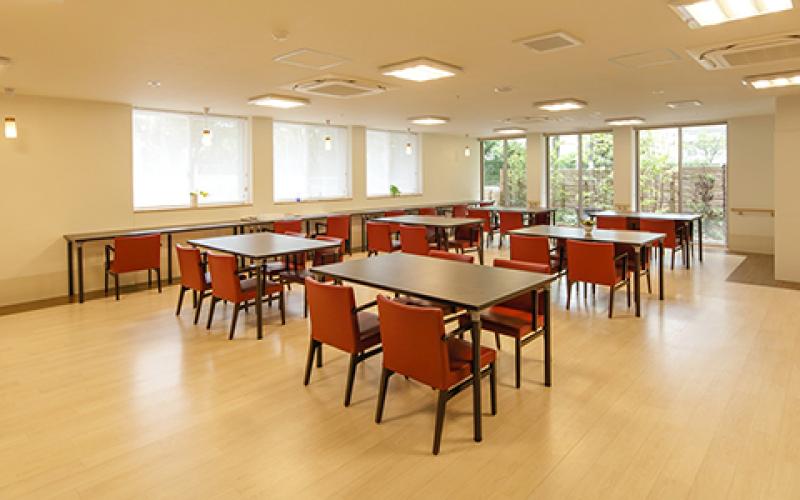 D-festa金剛藤沢台の食堂