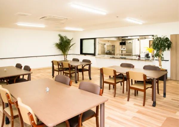 サービス付き高齢者向け住宅SUNの食堂