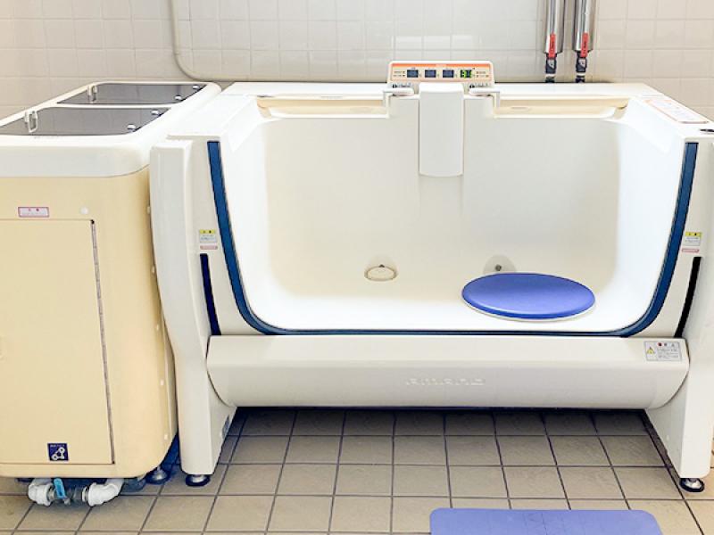 特別養護老人ホーム四宮三養苑の大浴場