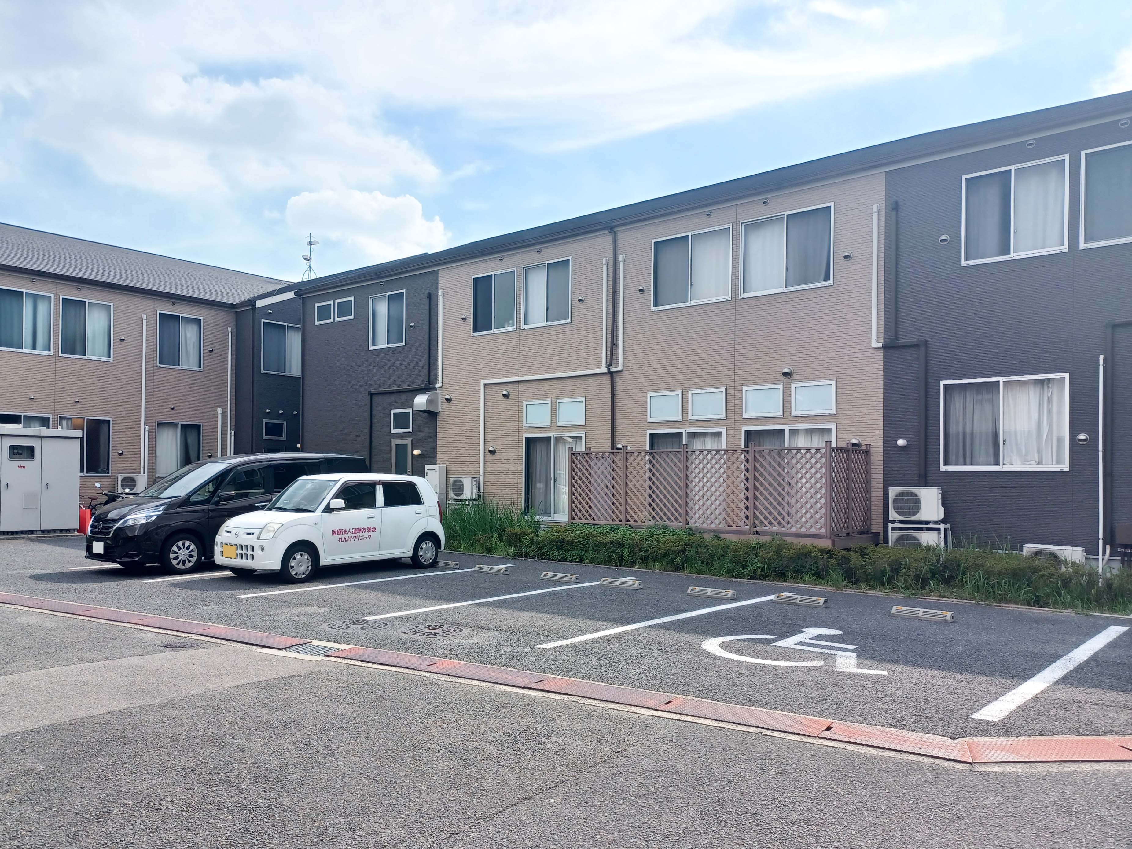 れんげハイツ黒原の共用トイレ