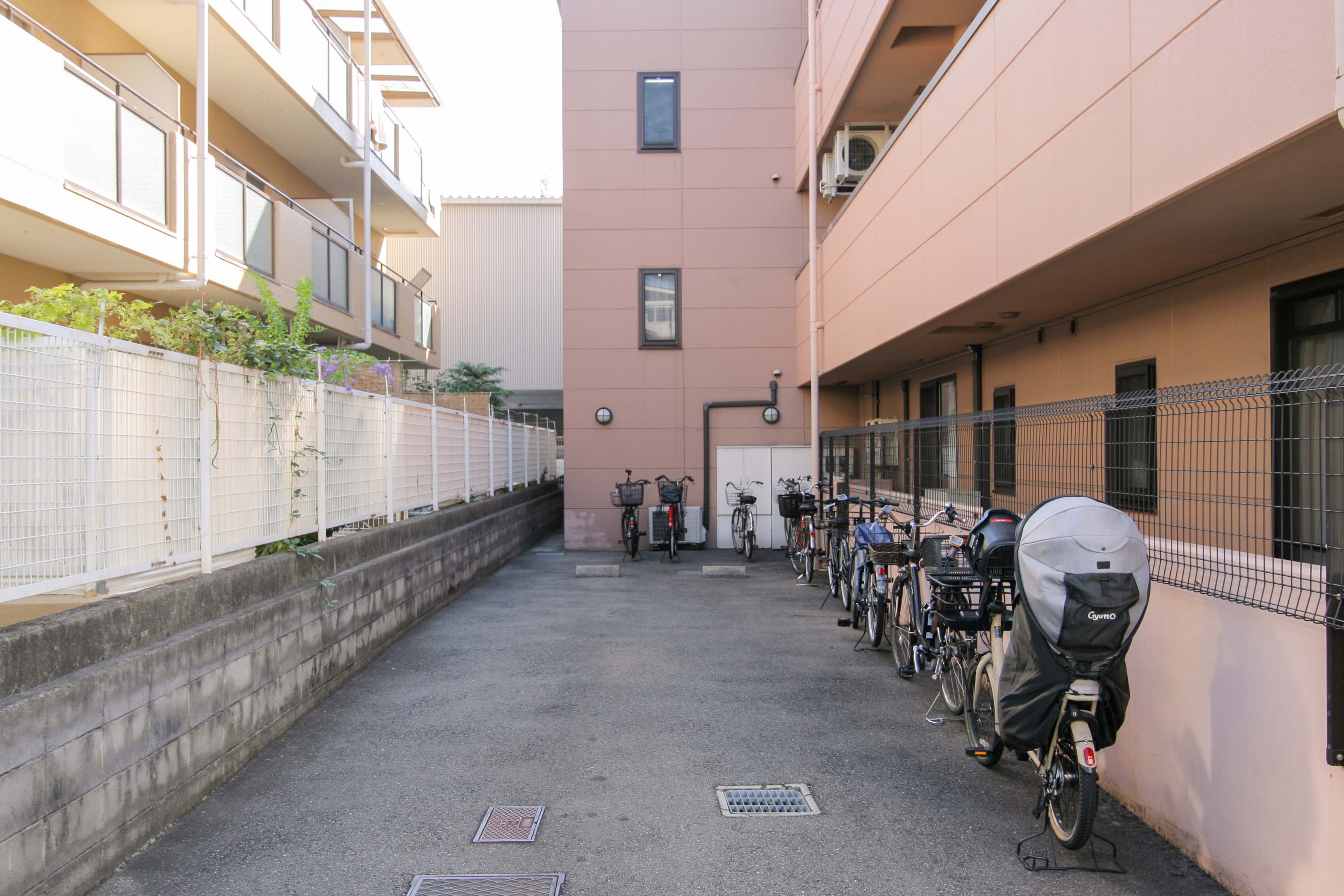 リンクハート立花の共用トイレ