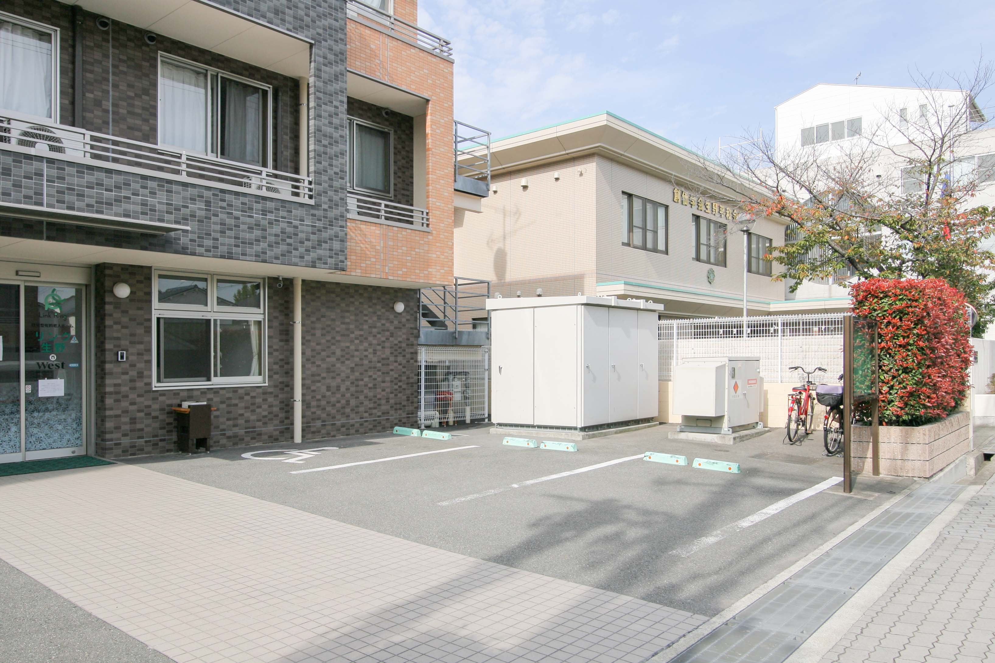 リンク生野Westの共用トイレ