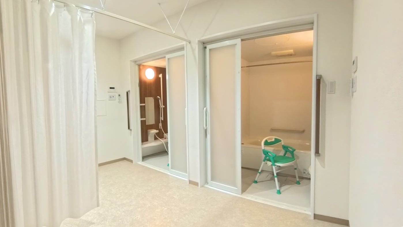 CareVilla東住吉の共用トイレ