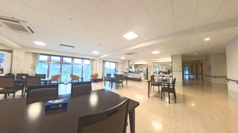 医療・介護連携型ケアホームほくと2の共用トイレ