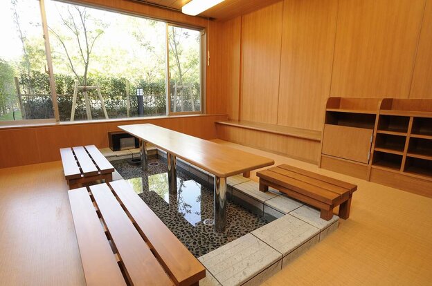 ローズライフ高の原の駐車場完備