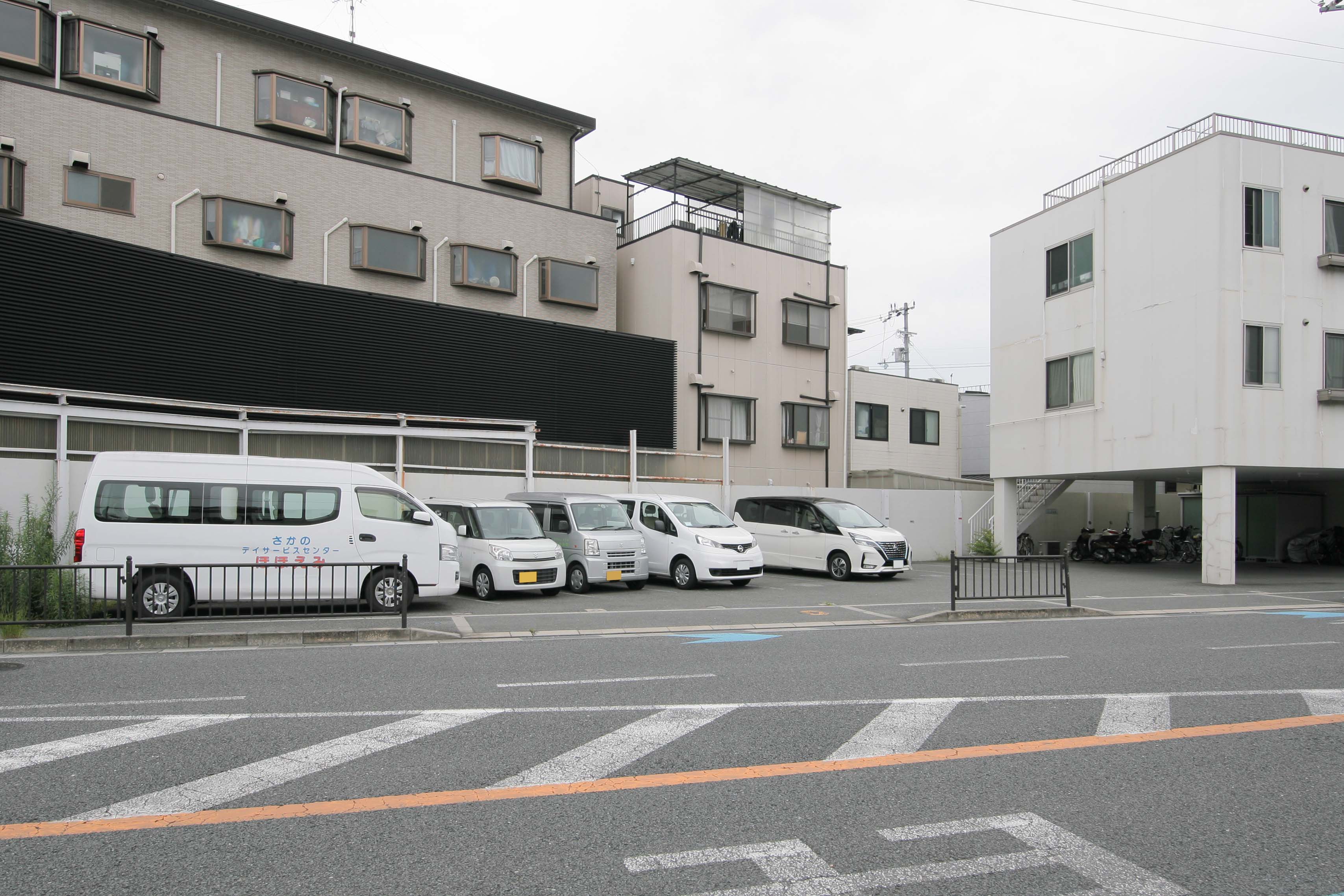 かいだの郷の駐車場完備