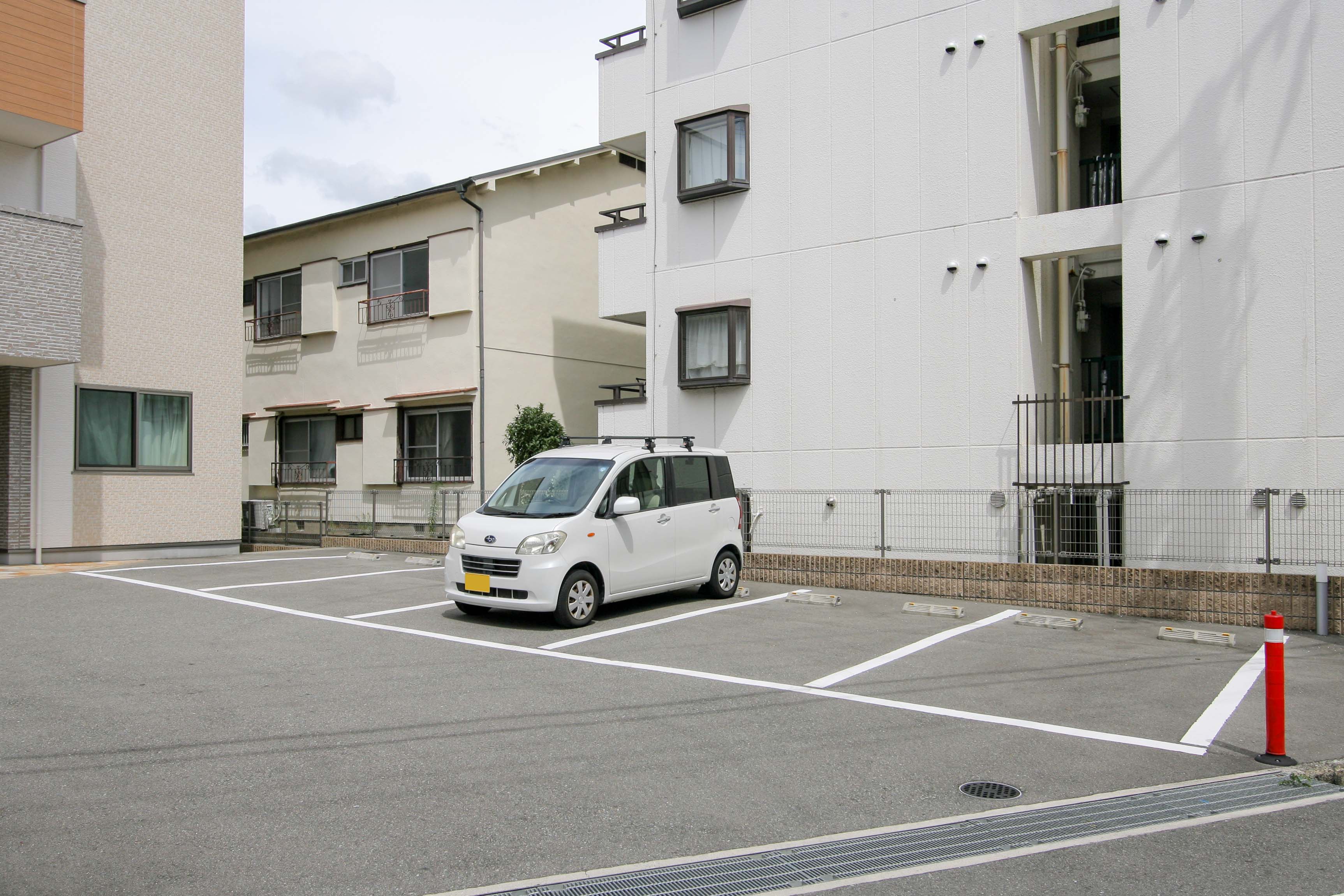 さくらヴィラ池田の駐車場完備
