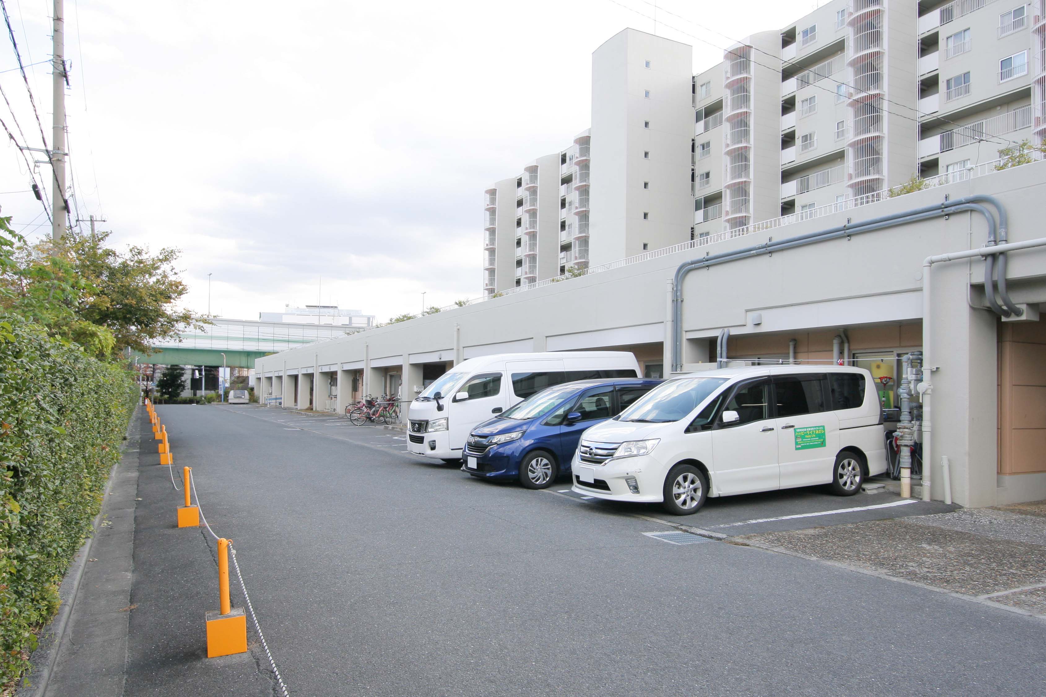 いきいき グループホーム 太子橋の駐車場完備