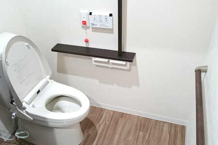あさひサンヴィレッジ二軒茶屋の玄関