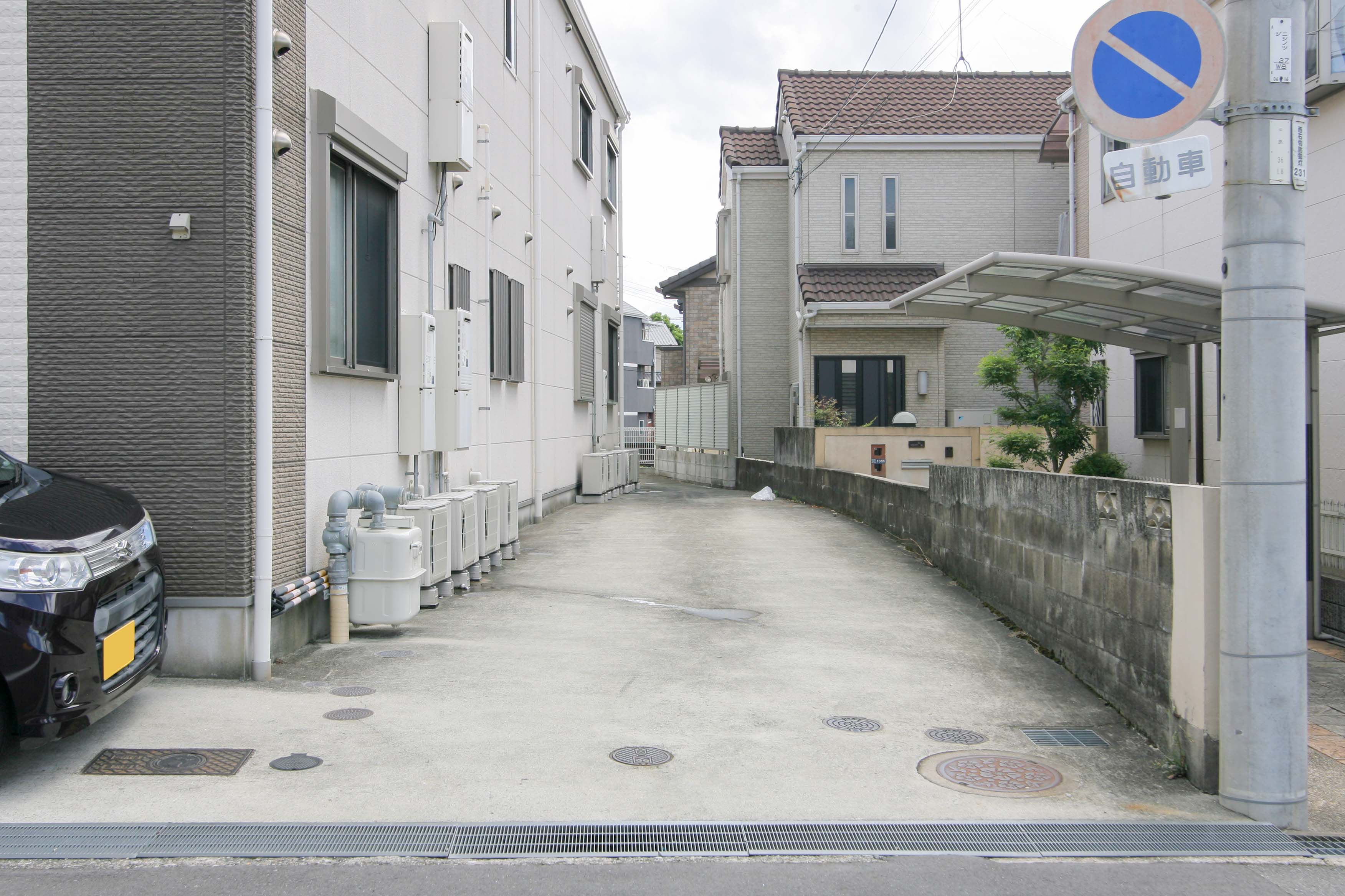 カサブランカ新石切の玄関