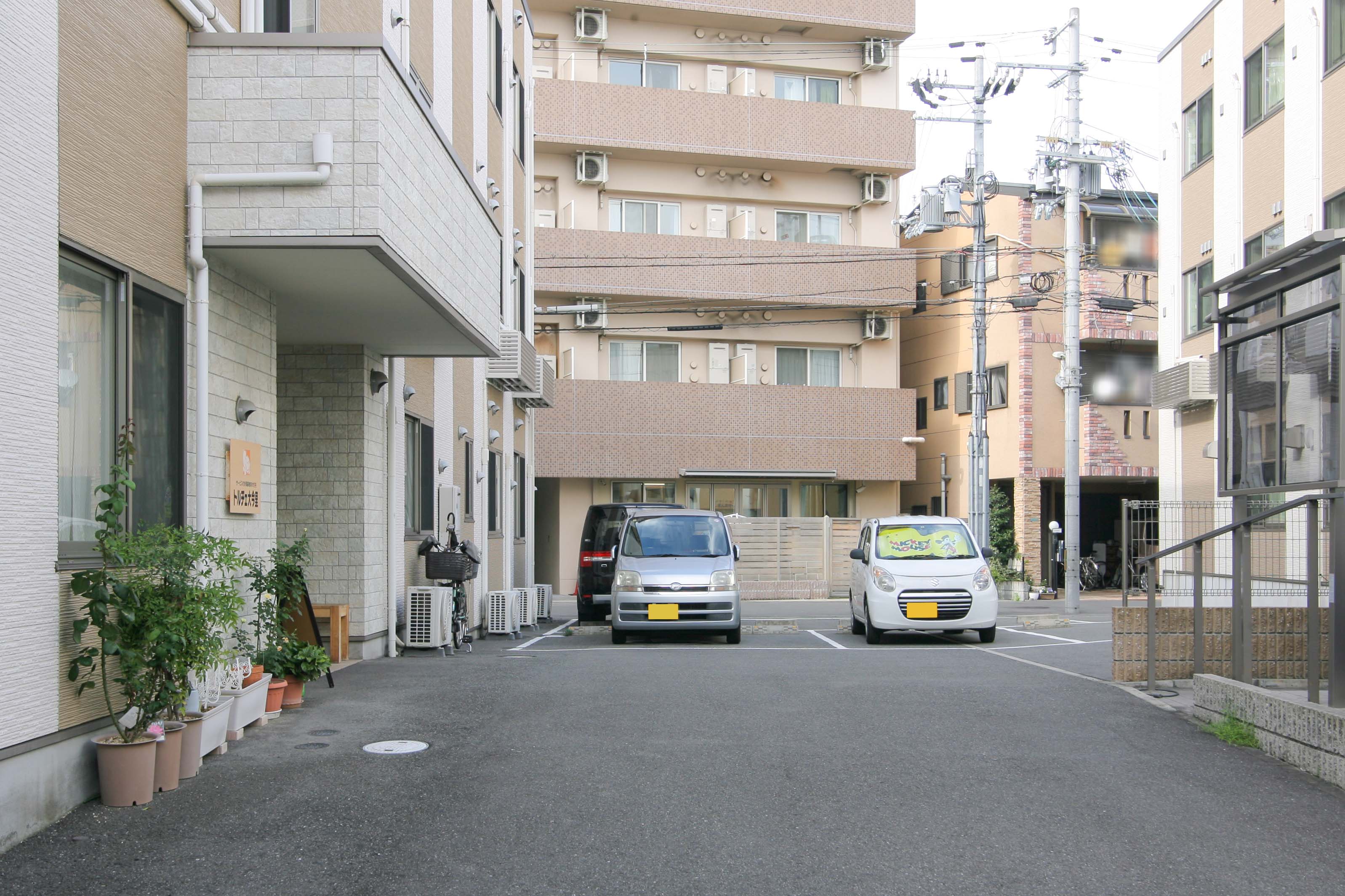 トルチェ大今里の玄関