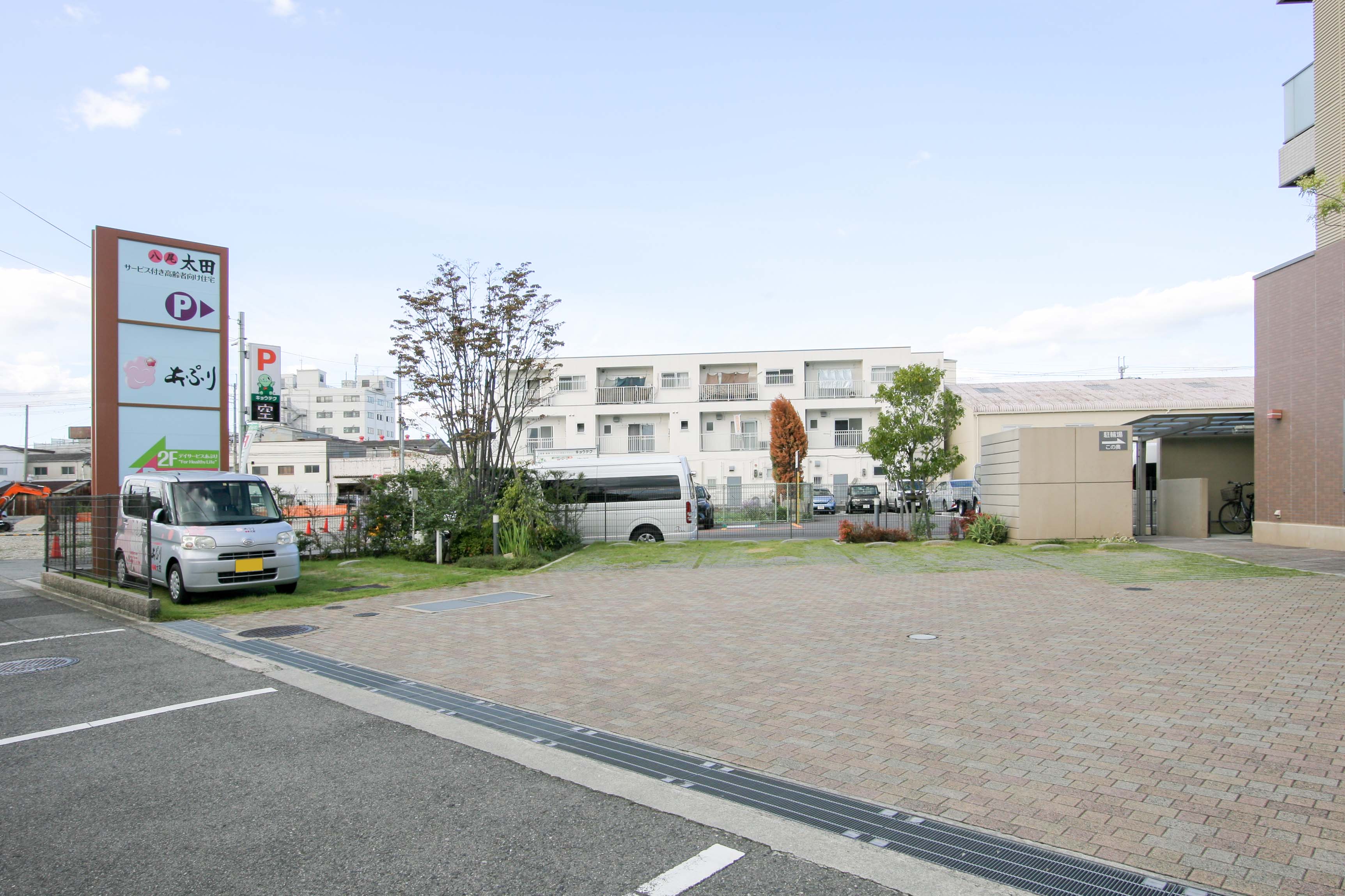 あぷり八尾太田の玄関