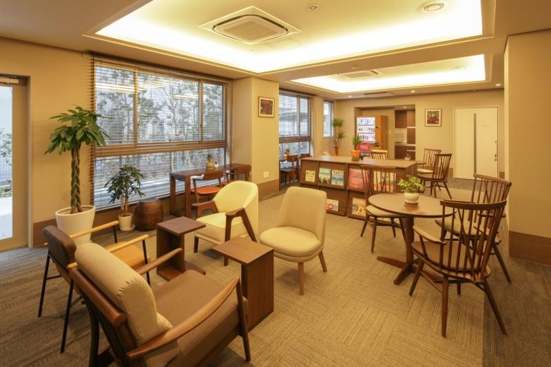 特別養護老人ホームヴァンサンクボヌールの玄関